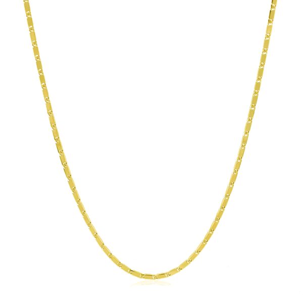 14k Yellow Gold Lumina Pendant Chain (1.00 mm) - Image 2