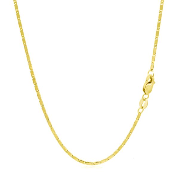 14k Yellow Gold Lumina Pendant Chain (1.00 mm) - Image 3